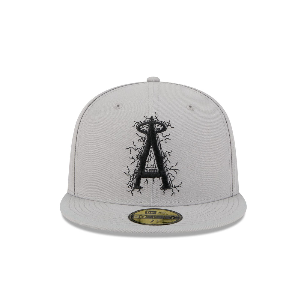 Los Angeles Angels Cracked Cement 59FIFTY Fitted Hat