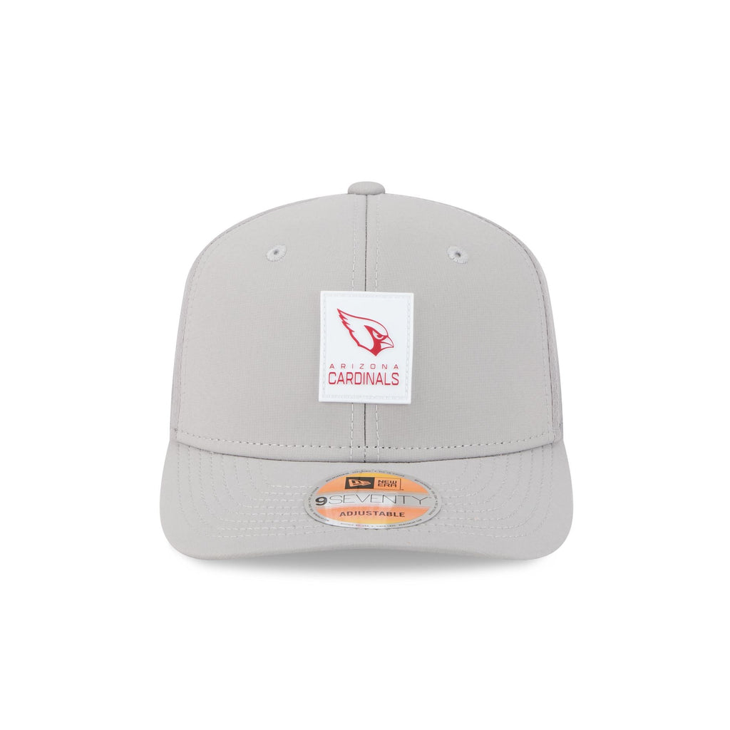 Arizona Cardinals 2025 Sideline Hot Weather Gray 9SEVENTY Trucker Hat