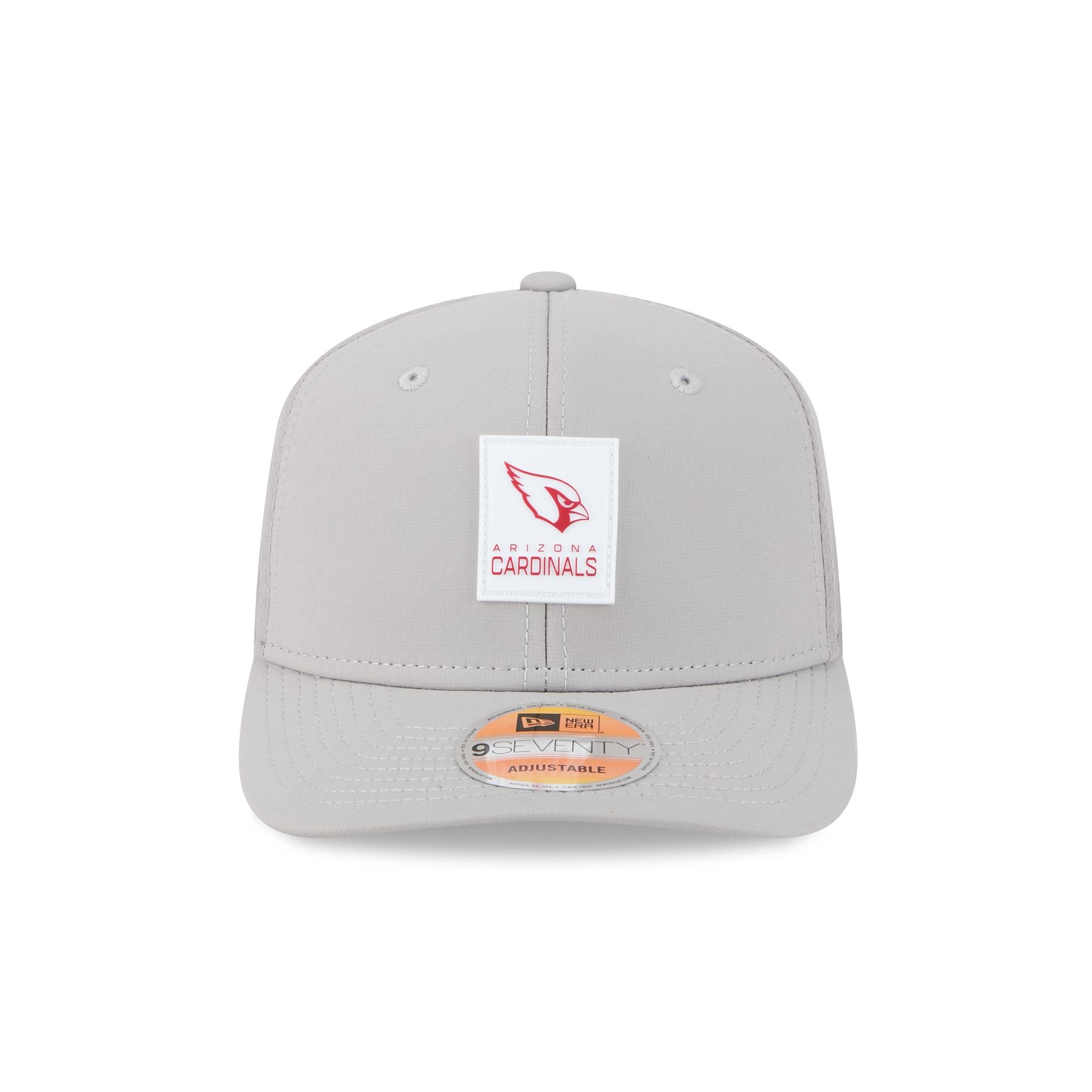 Arizona Cardinals 2025 Sideline Hot Weather Gray 9SEVENTY Trucker Hat