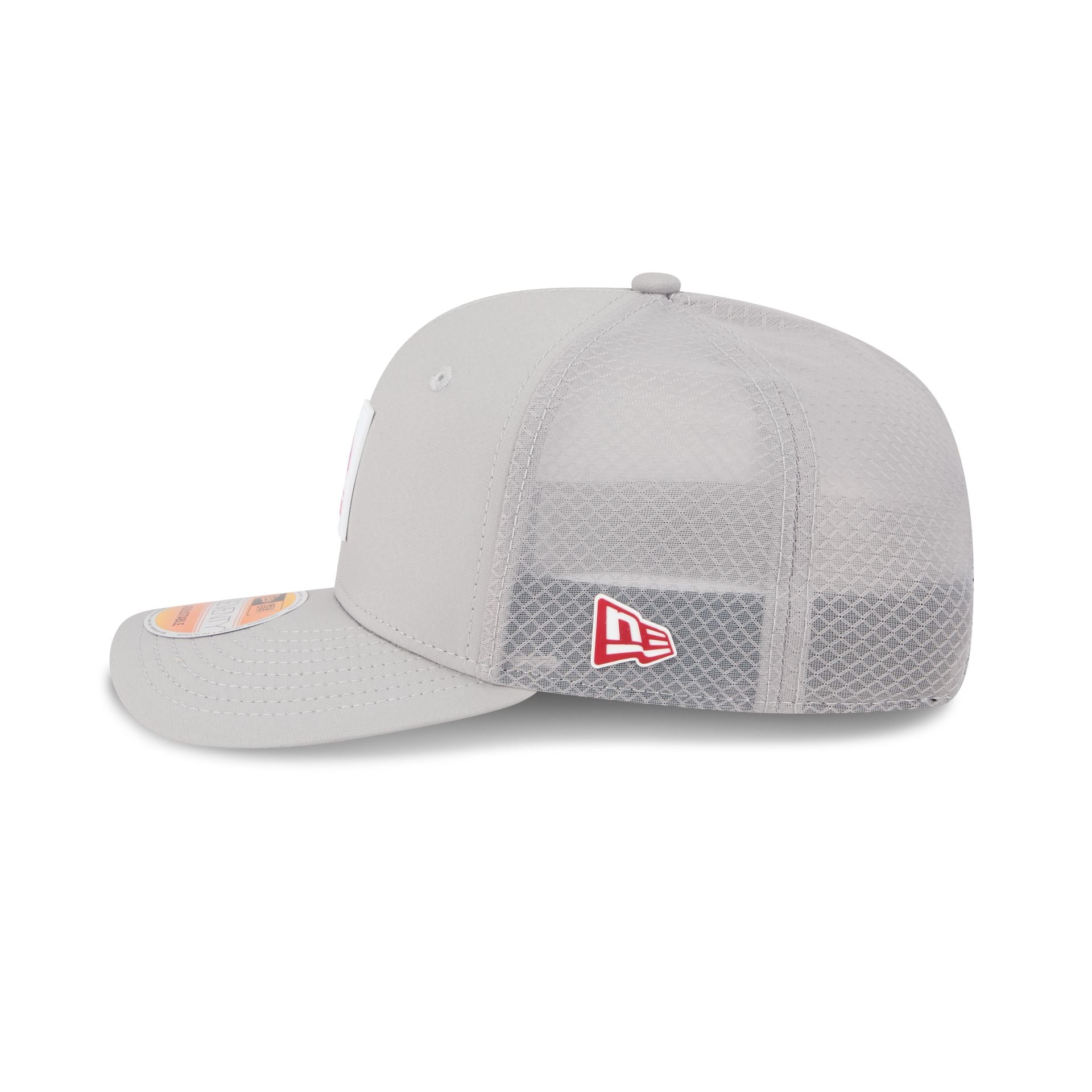 Arizona Cardinals 2025 Sideline Hot Weather Gray 9SEVENTY Trucker Hat