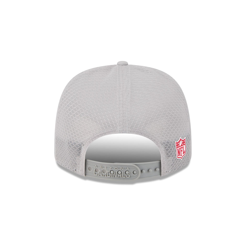 Arizona Cardinals 2025 Sideline Hot Weather Gray 9SEVENTY Trucker Hat
