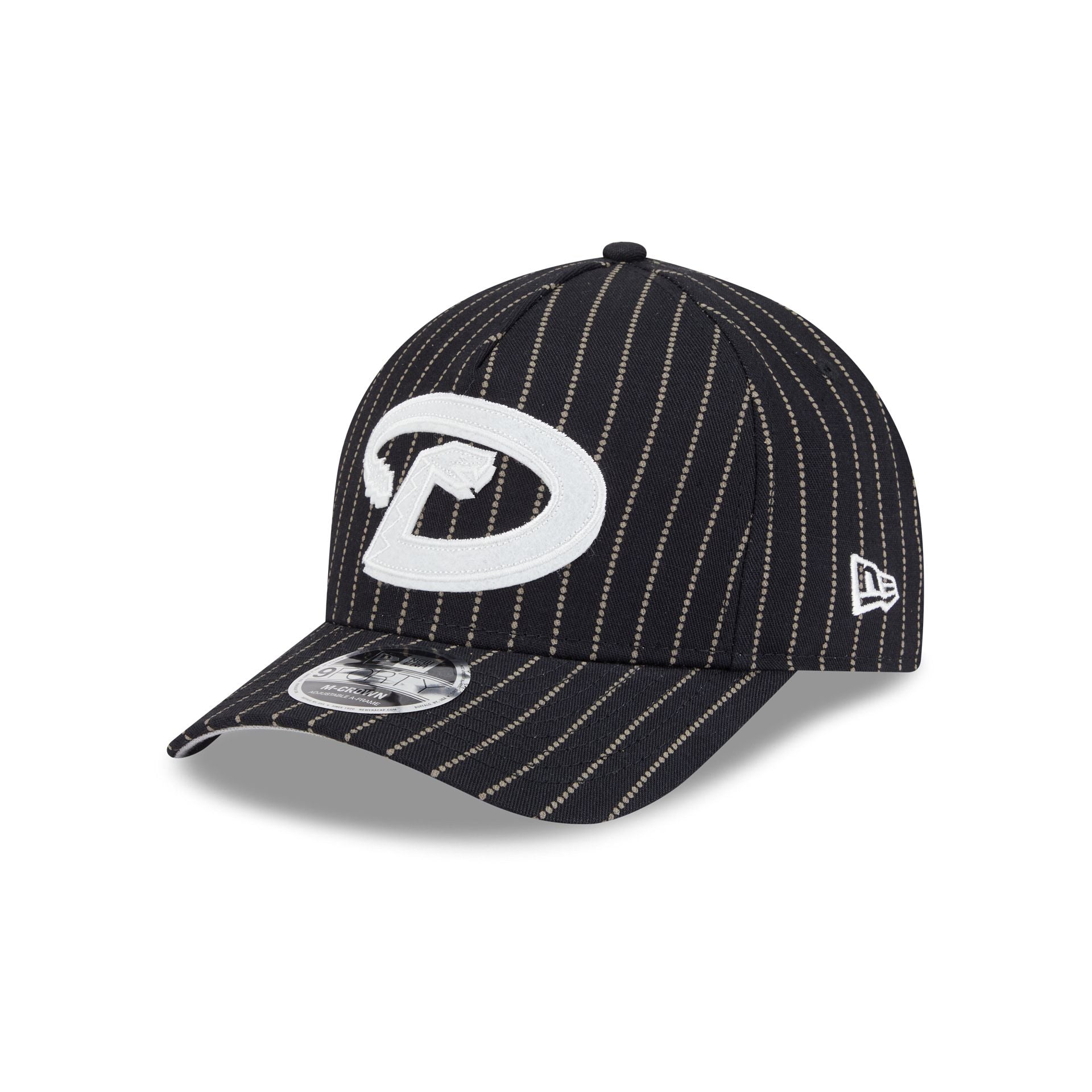 Arizona Diamondbacks Dotted Pinstripe 9FORTY M-Crown A-Frame Adjustable Hat