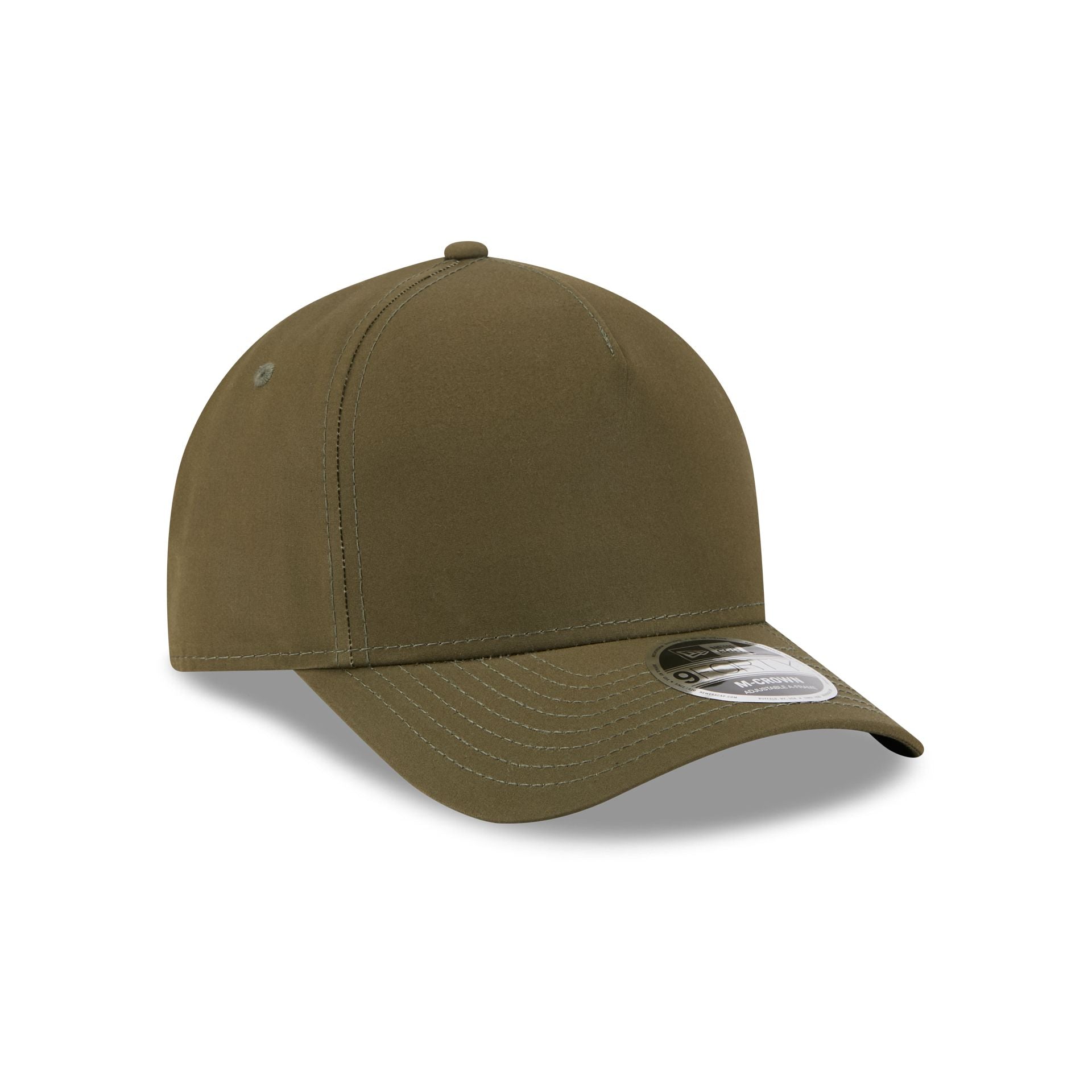 New Era Cap Olive Green 9FORTY M-Crown A-Frame Snapback Hat