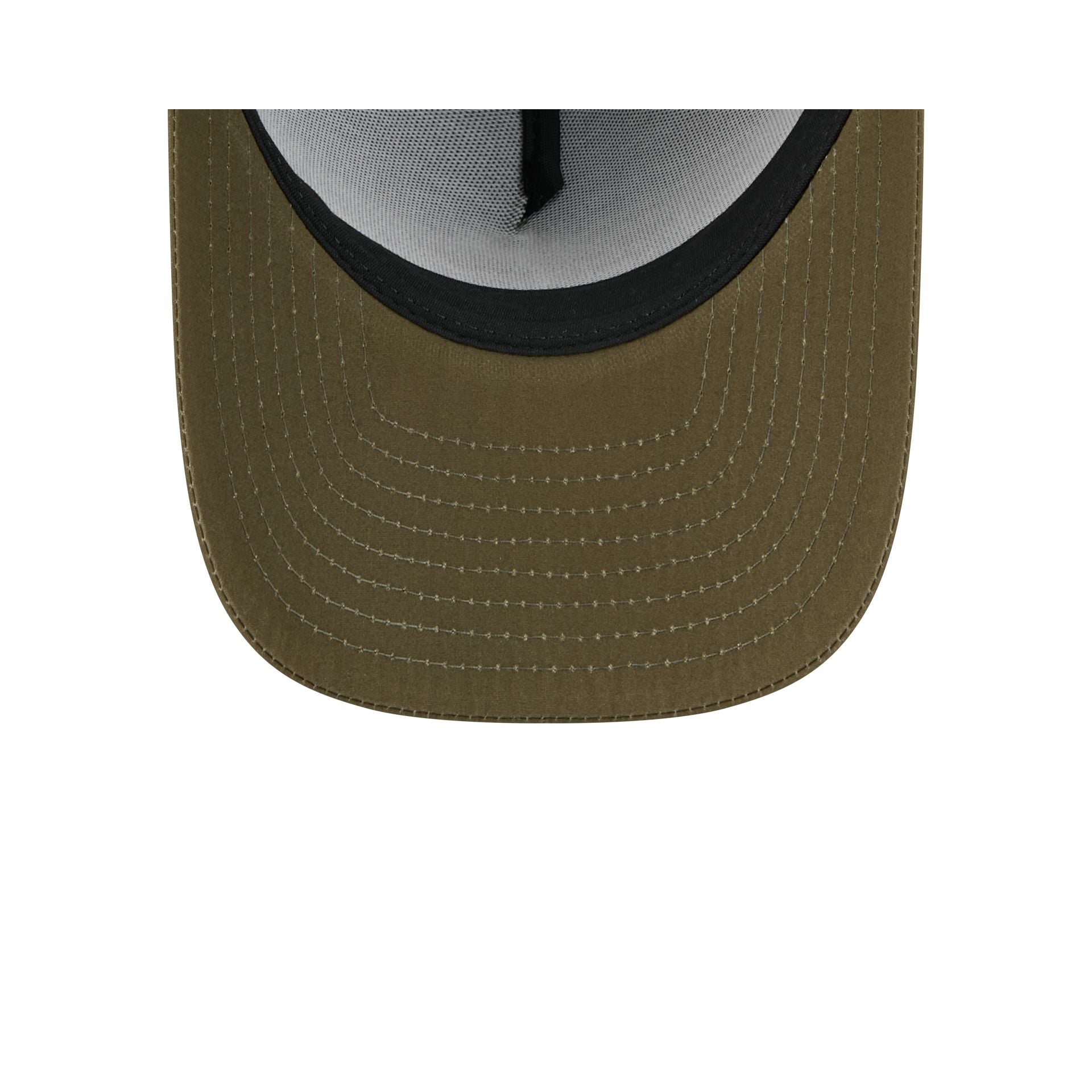 New Era Cap Olive Green 9FORTY M-Crown A-Frame Snapback Hat