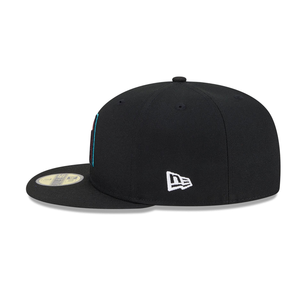 Arizona Diamondbacks Floral Undervisor 59FIFTY Fitted Hat