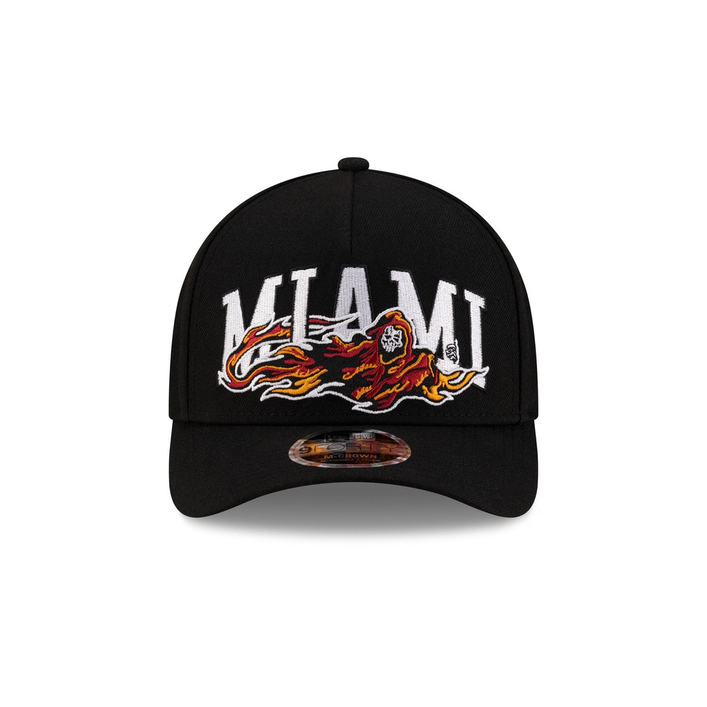 Warren Lotas x Miami Heat 2025 All-Star Game 9FORTY M-Crown A-Frame Snapback Hat