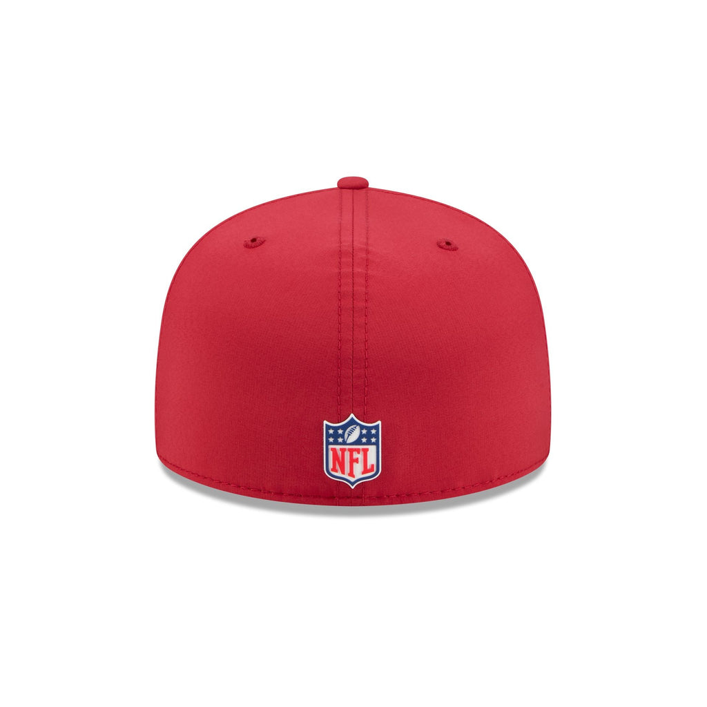 Arizona Cardinals 2025 Sideline Hot Weather 59FIFTY Fitted Hat