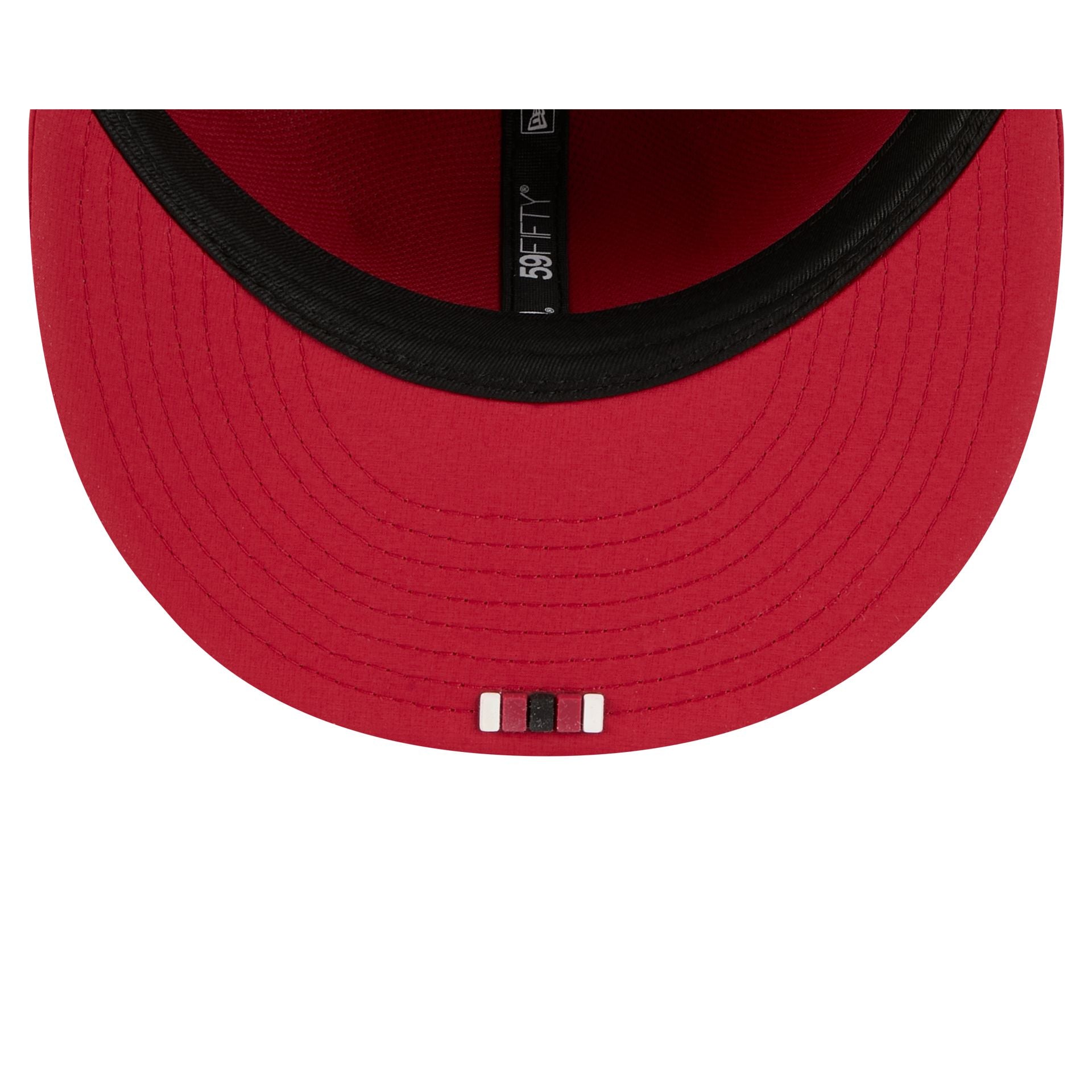 Arizona Cardinals 2025 Sideline Hot Weather 59FIFTY Fitted Hat