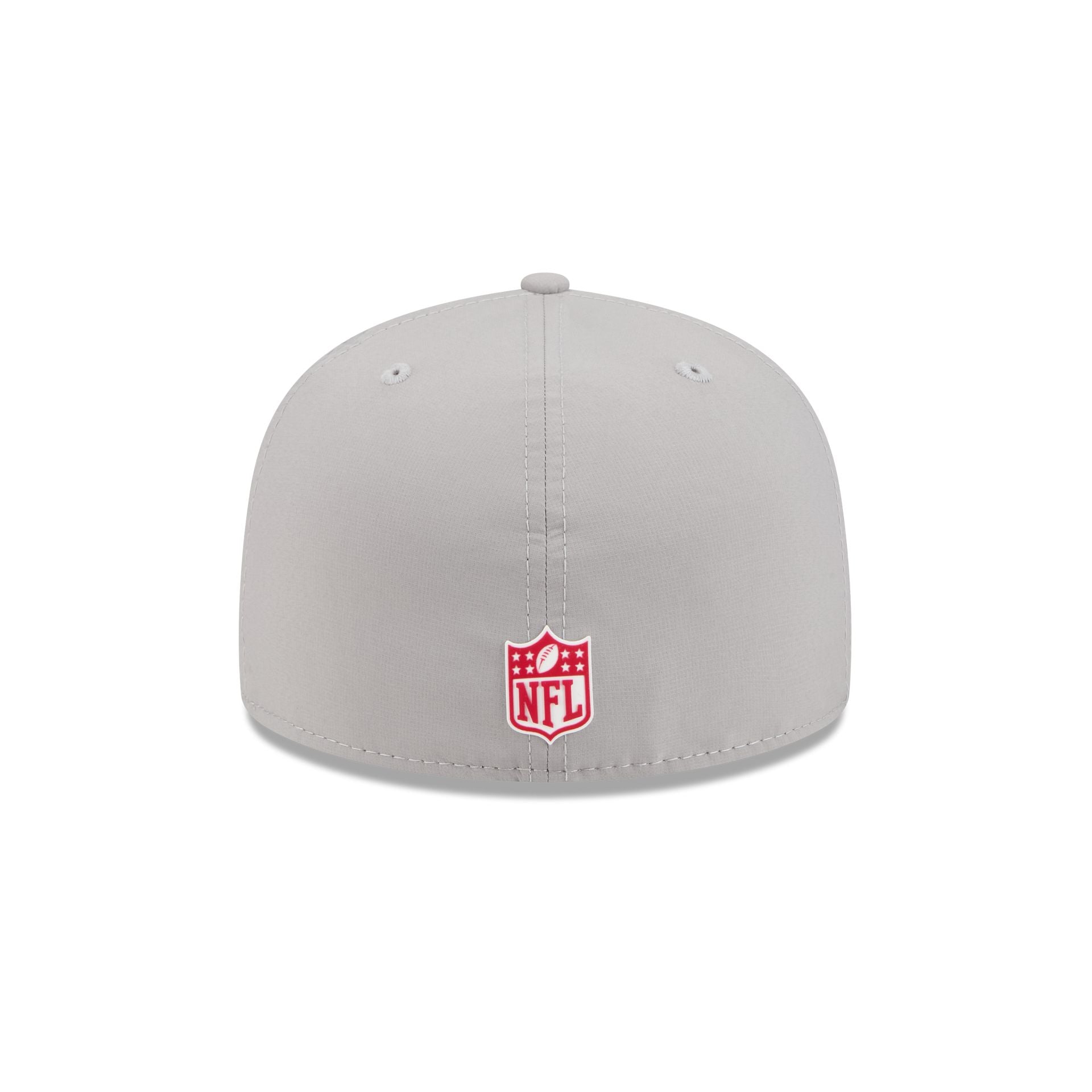 Arizona Cardinals 2025 Sideline Hot Weather Gray 59FIFTY Fitted Hat