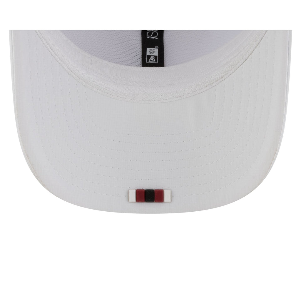 Arizona Cardinals 2025 Sideline Hot Weather White 9SEVENTY Trucker Hat