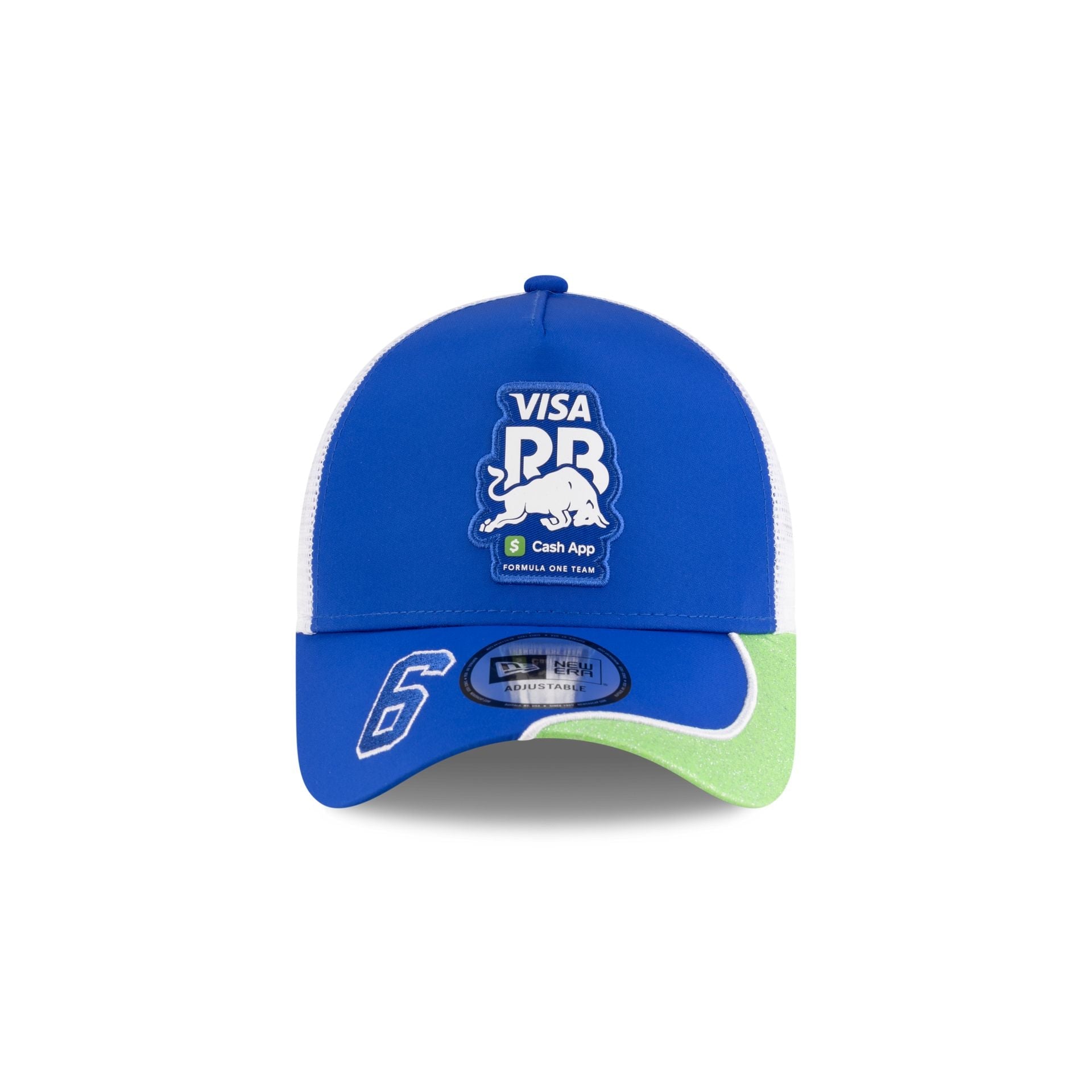 Visa Cash App Racing Bulls 2025 Las Vegas Race Special Isack Hadjar 9FORTY A-Frame Trucker Hat