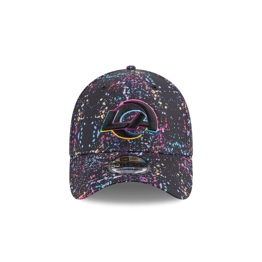 Los Angeles Rams 2025 Crucial Catch 39THIRTY Stretch Fit Hat