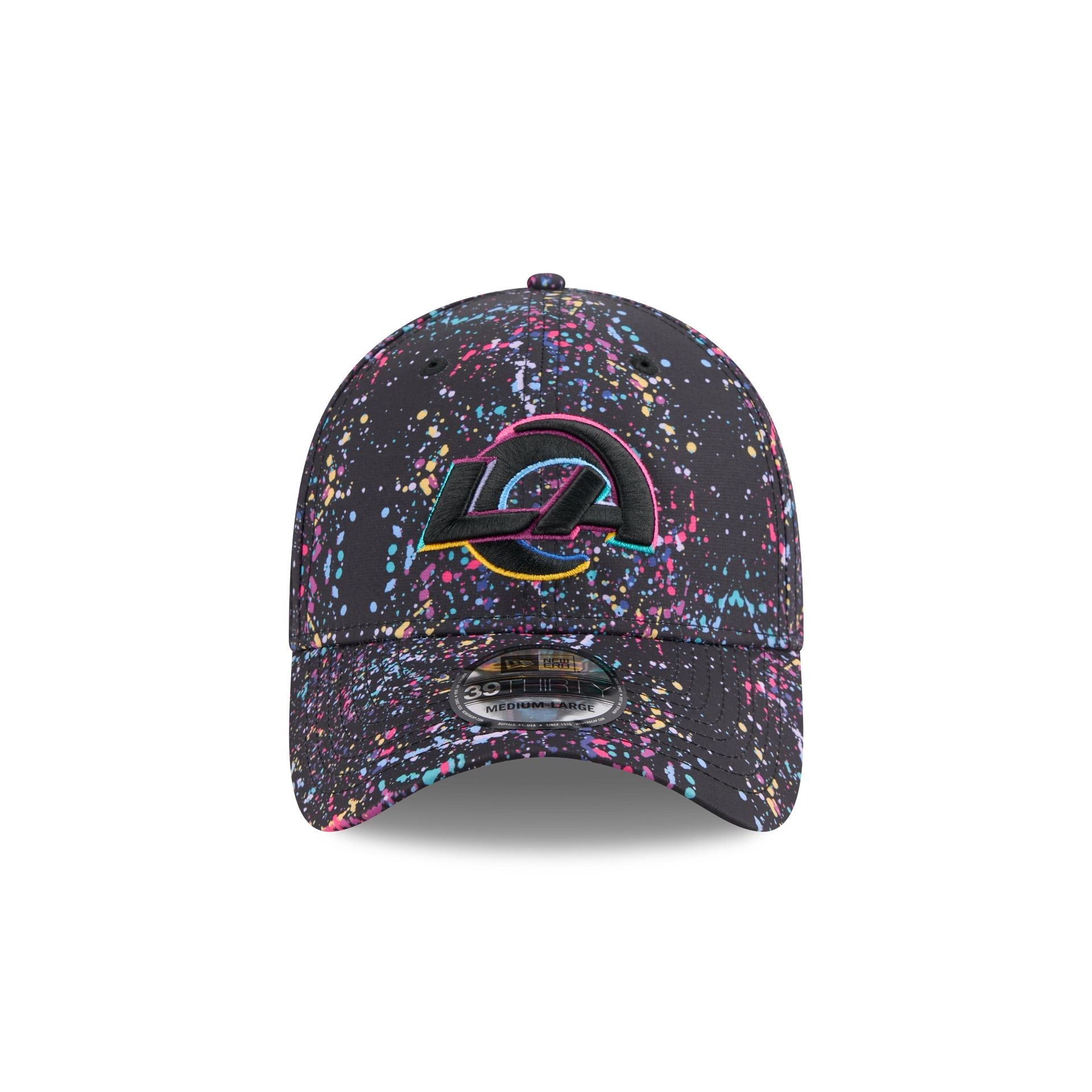 Los Angeles Rams 2025 Crucial Catch 39THIRTY Stretch Fit Hat
