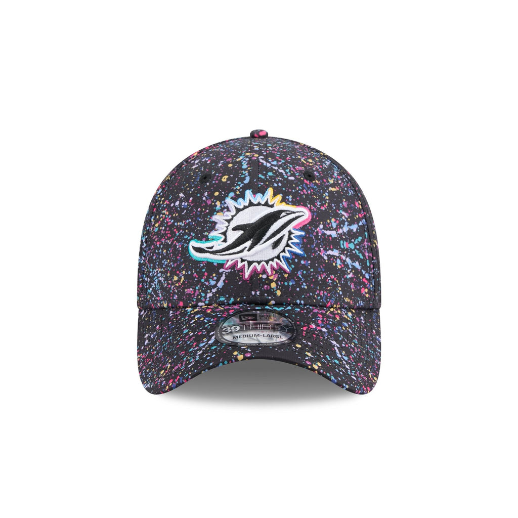 Miami Dolphins 2025 Crucial Catch 39THIRTY Stretch Fit Hat