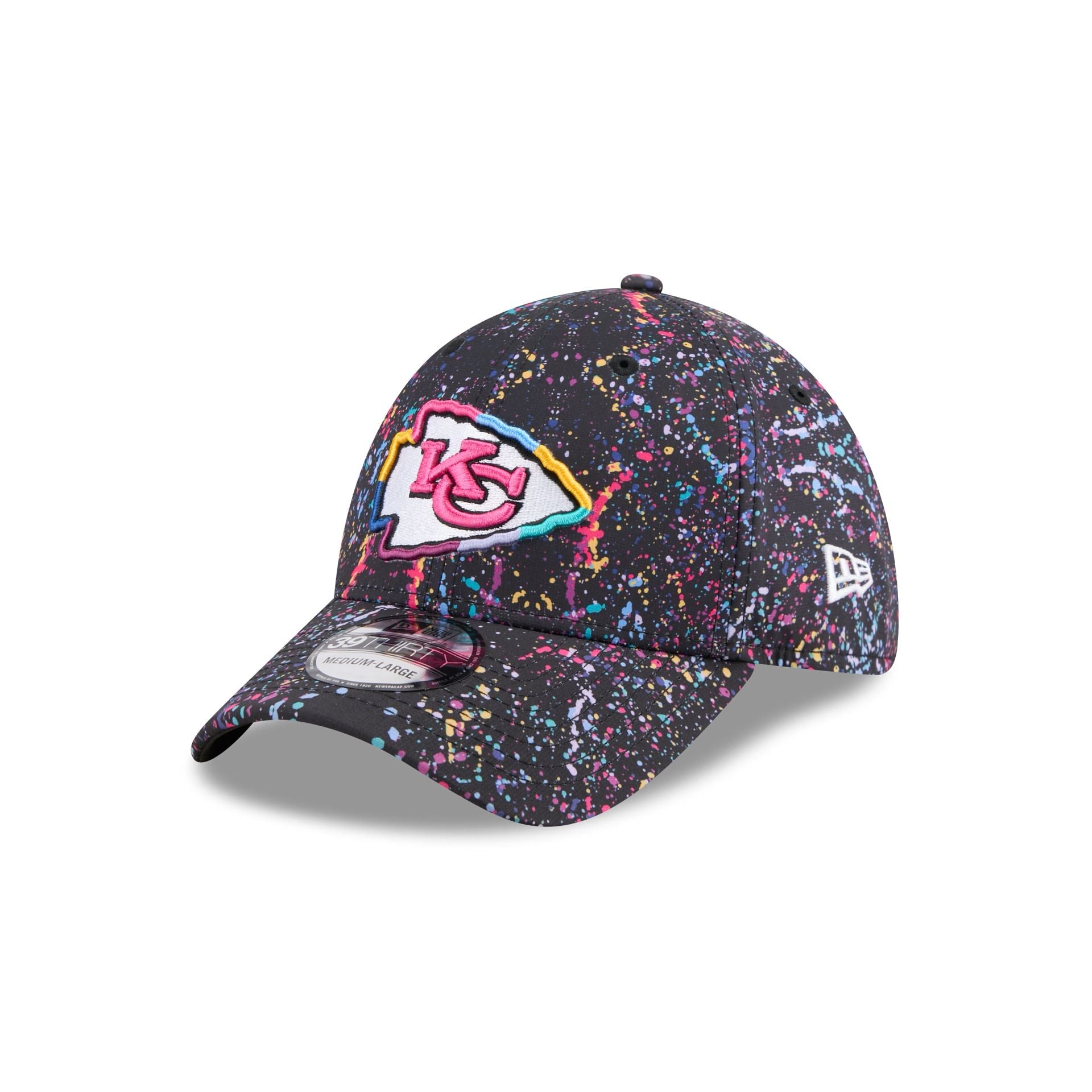 Kansas City Chiefs 2025 Crucial Catch 39THIRTY Stretch Fit Hat