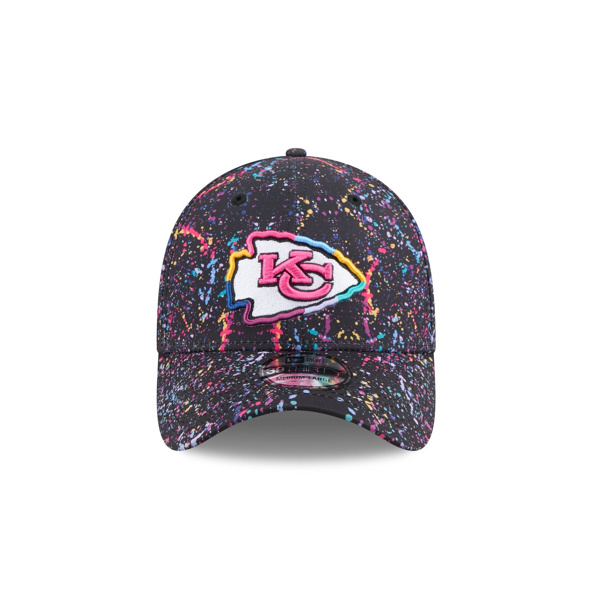 Kansas City Chiefs 2025 Crucial Catch 39THIRTY Stretch Fit Hat