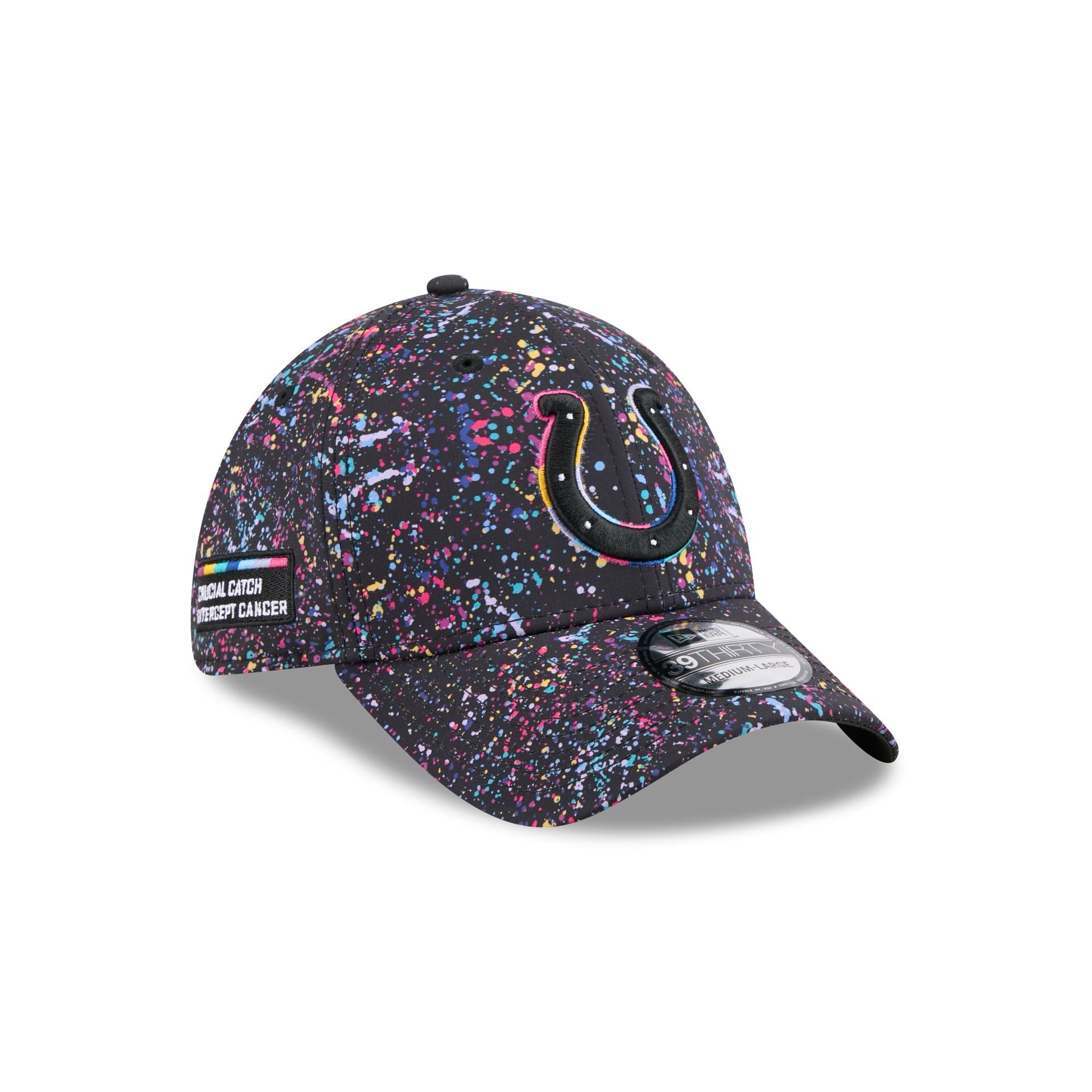 Indianapolis Colts 2025 Crucial Catch 39THIRTY Stretch Fit Hat