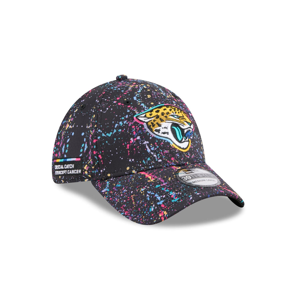 Jacksonville Jaguars 2025 Crucial Catch 39THIRTY Stretch Fit Hat