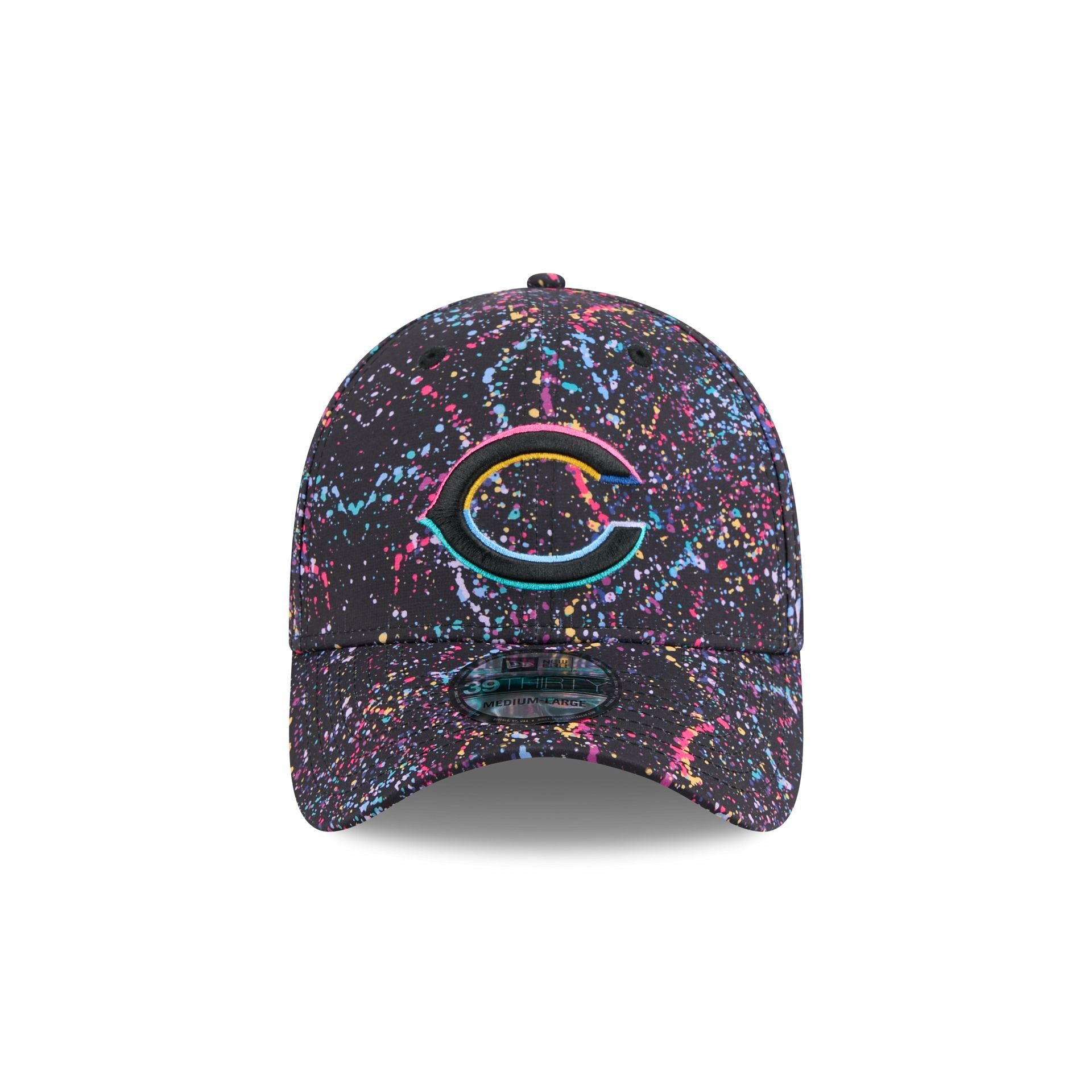 Chicago Bears 2025 Crucial Catch 39THIRTY Stretch Fit Hat