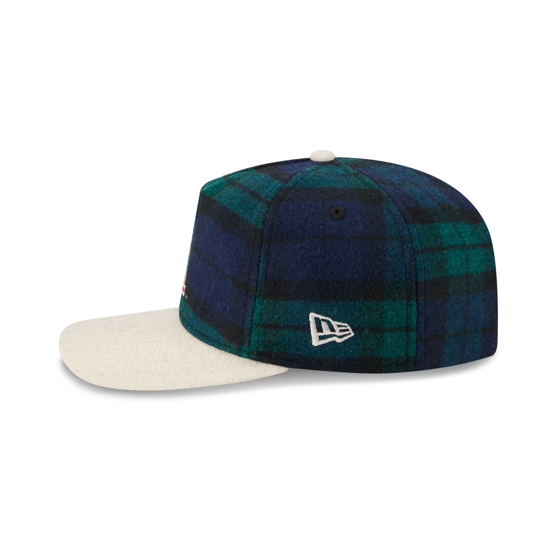 Alabama Crimson Tide College Vault Plaid Letterman 19TWENTY Adjustable Hat