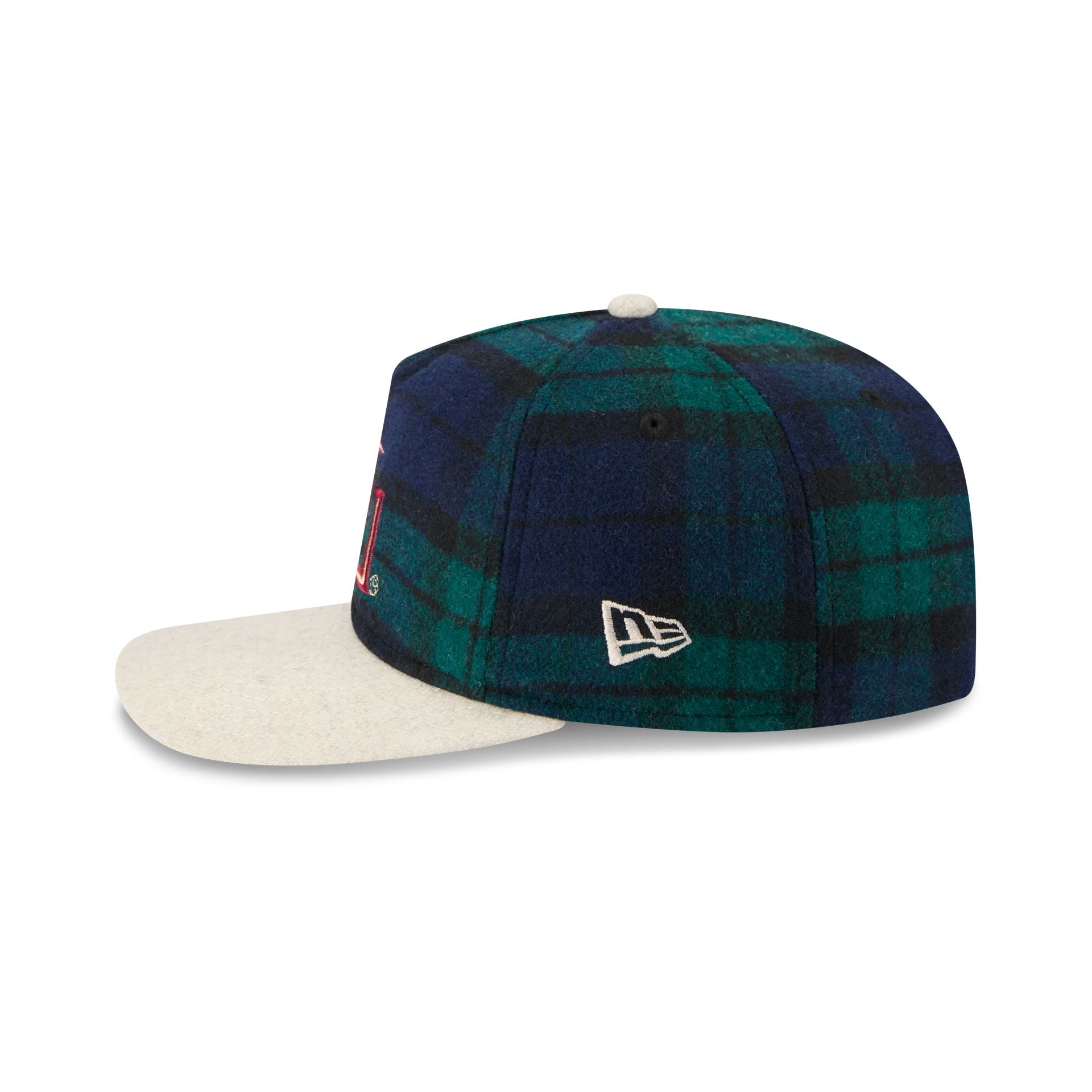 Florida State Seminoles Plaid Letterman 19TWENTY Adjustable Hat