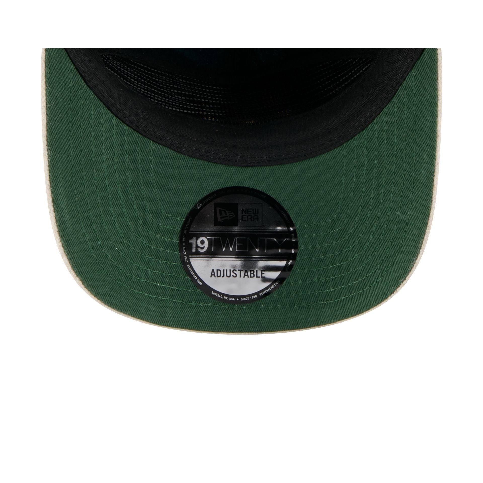 Michigan Wolverines Plaid Letterman 19TWENTY Adjustable Hat