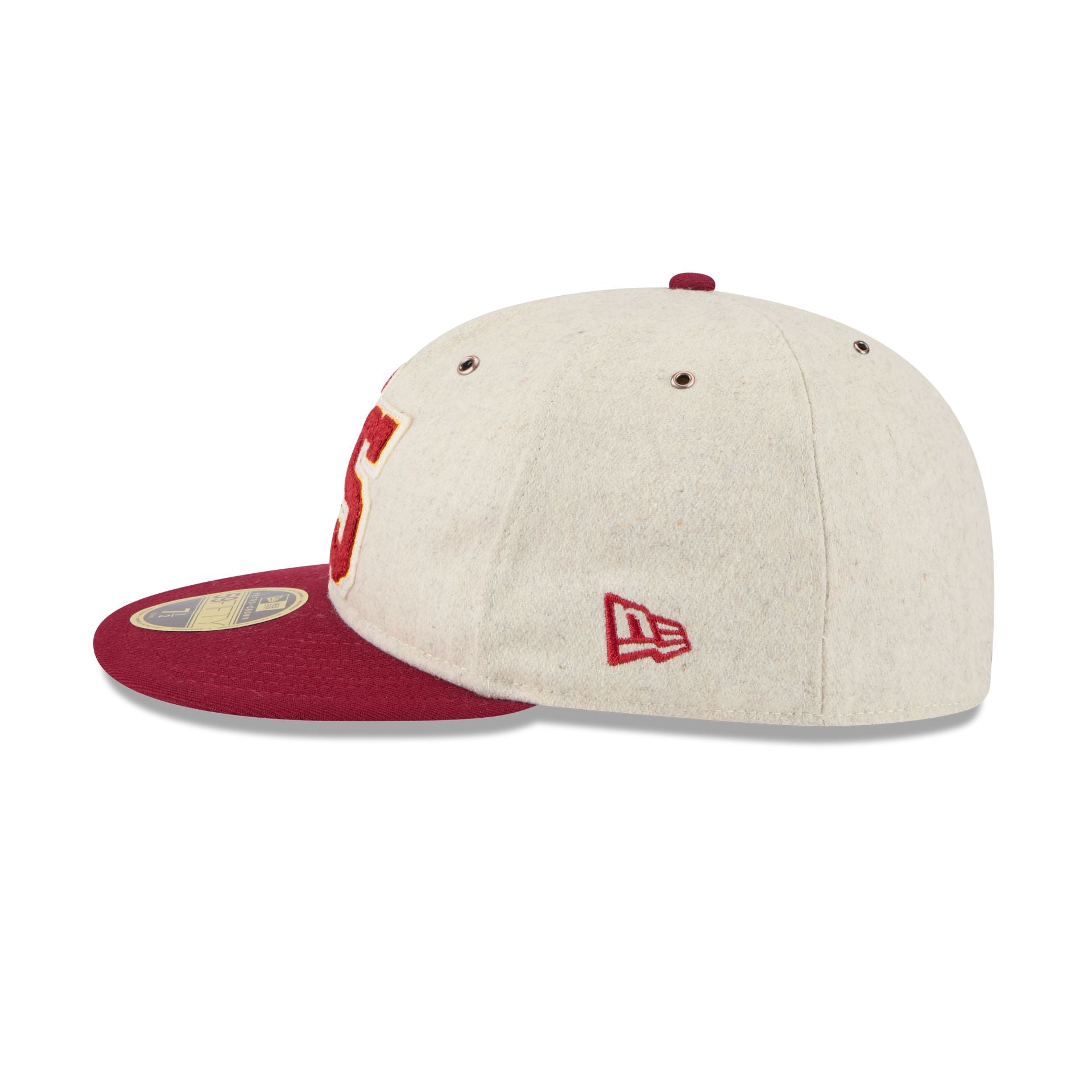 Florida State Seminoles College Vault Wool Letterman Retro Crown 59FIFTY Fitted Hat
