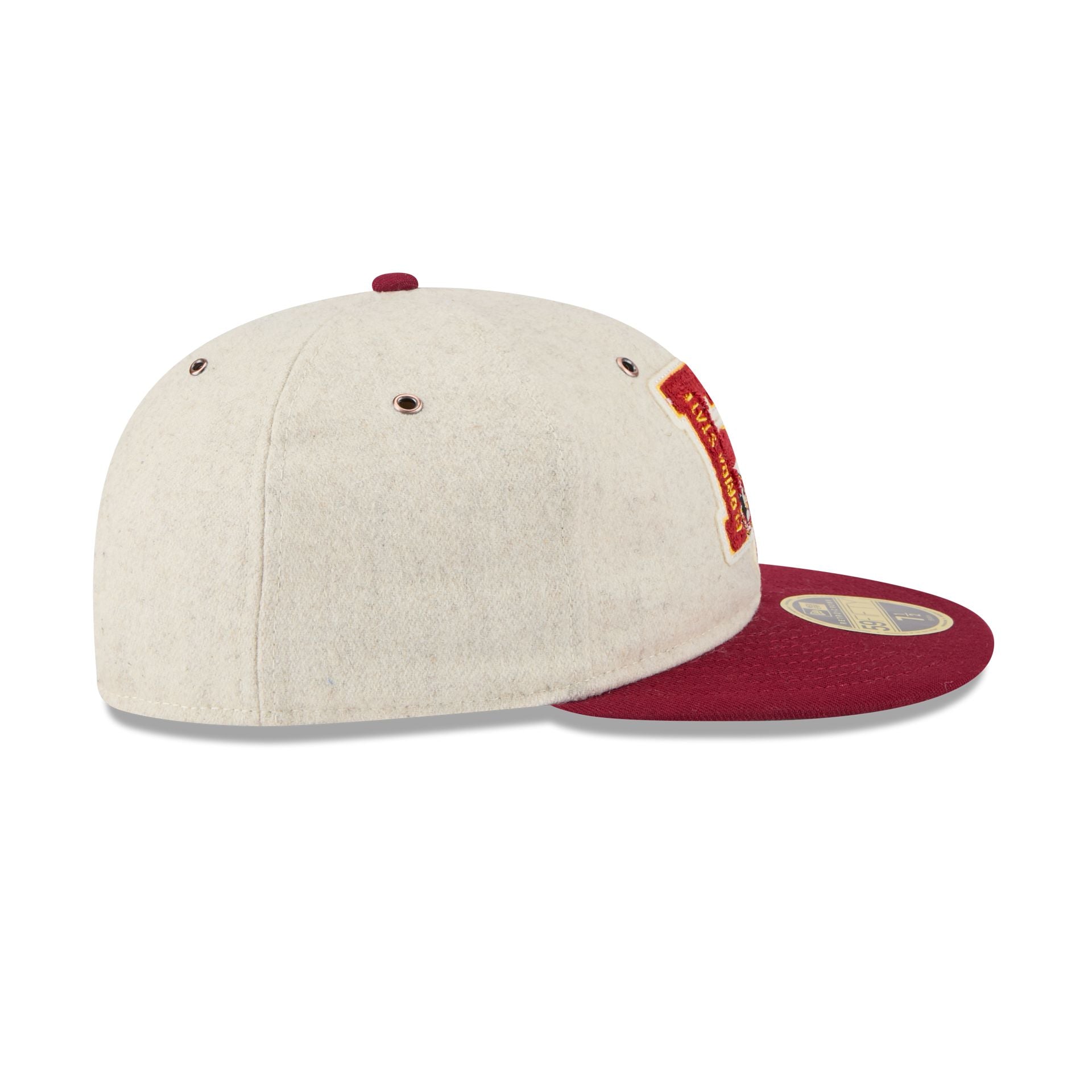 Florida State Seminoles College Vault Wool Letterman Retro Crown 59FIFTY Fitted Hat