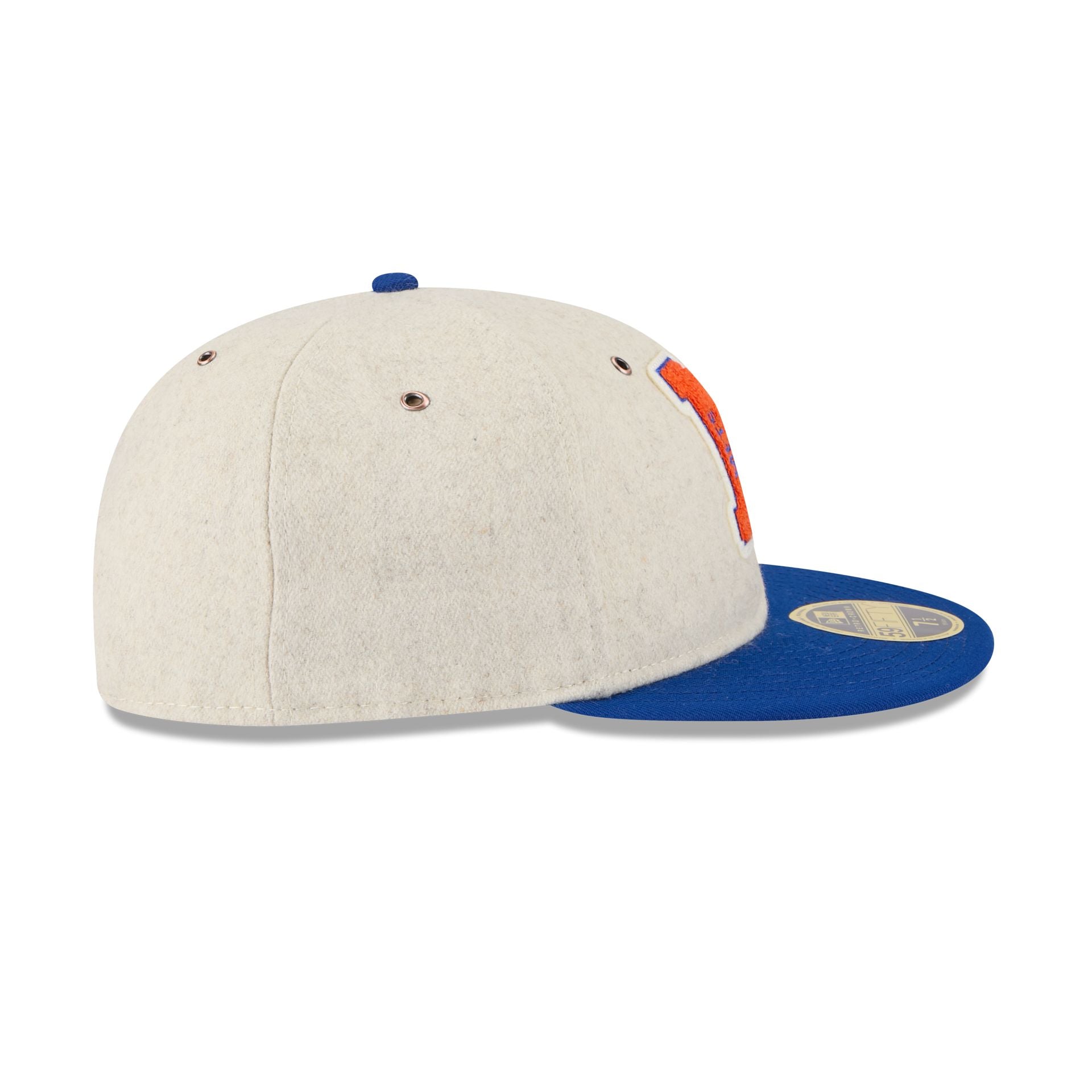 New York Mets Wool Letterman Retro Crown 59FIFTY Fitted Hat