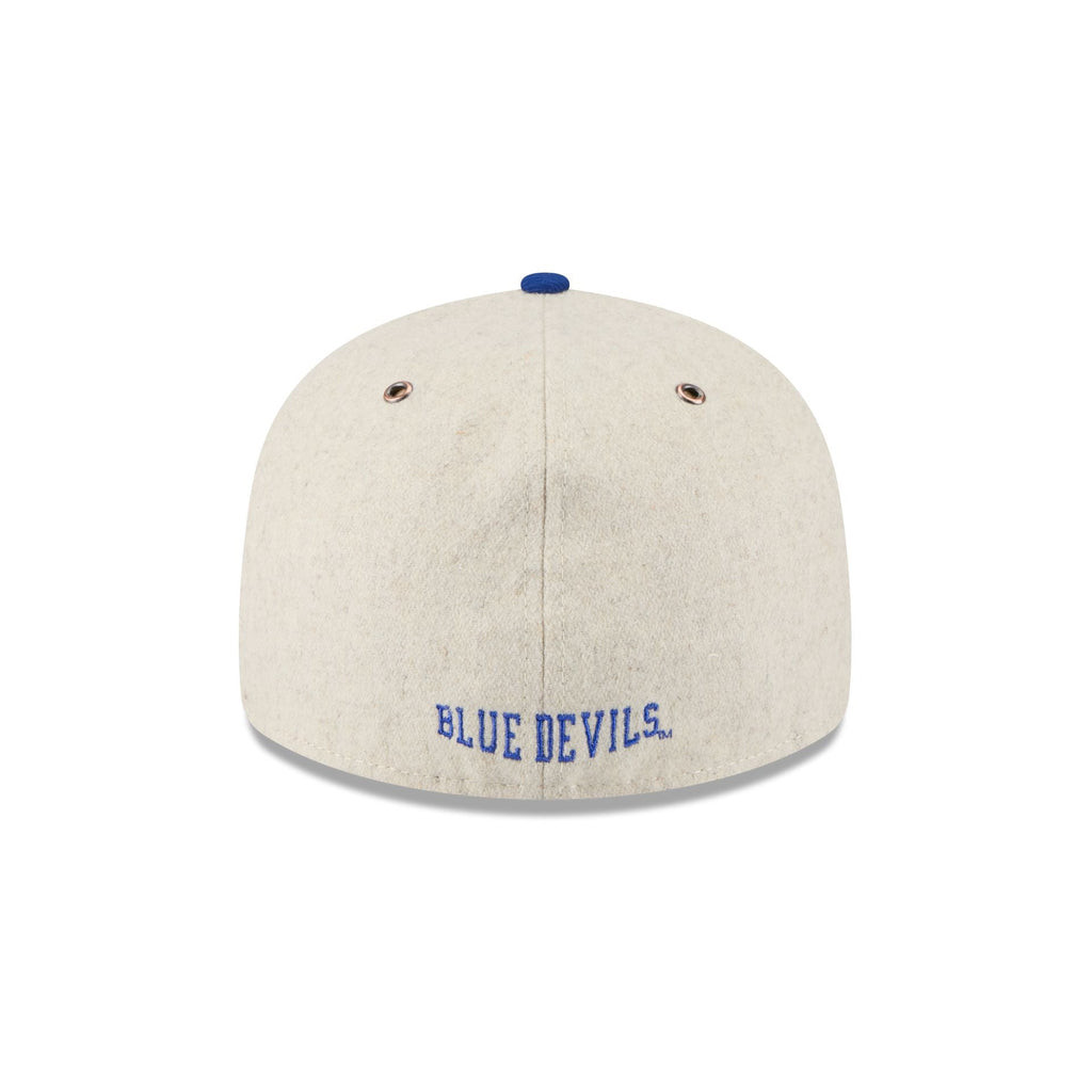 Duke Blue Devils College Vault Wool Letterman Retro Crown 59FIFTY Fitted Hat
