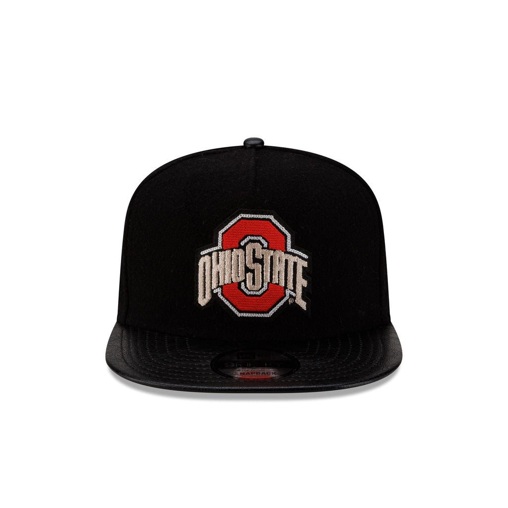 Ohio State Buckeyes Wool Letterman 9FIFTY A-Frame Snapback Hat