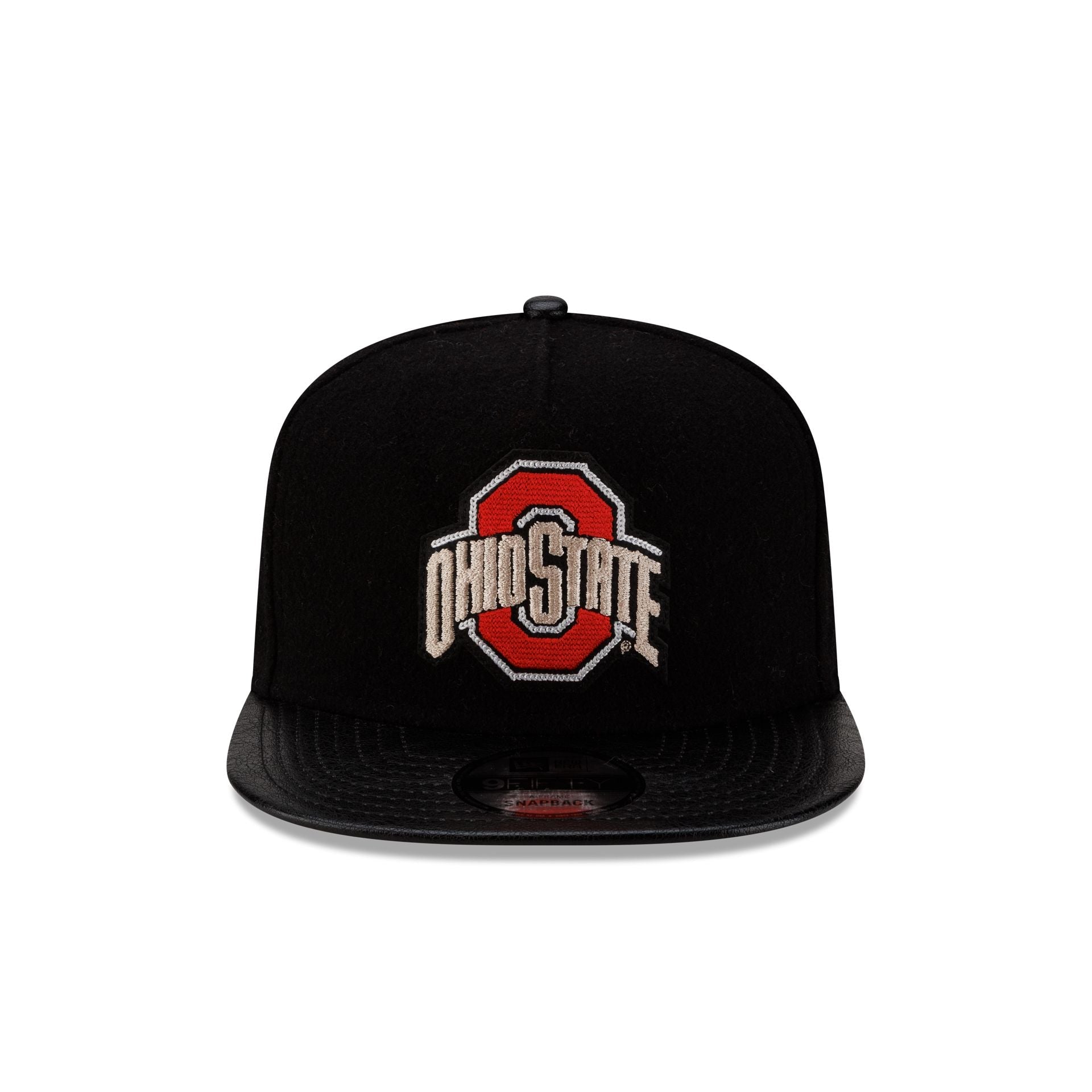 Ohio State Buckeyes Wool Letterman 9FIFTY A-Frame Snapback Hat