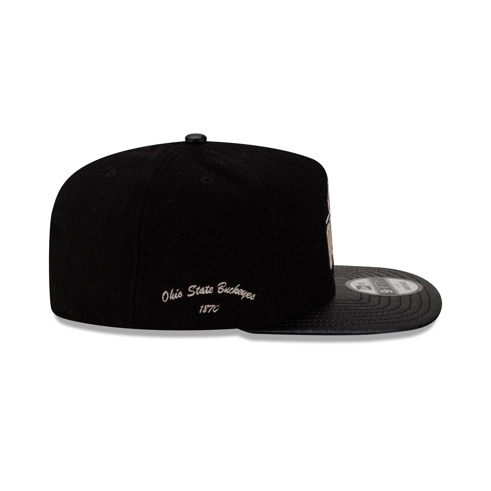 Ohio State Buckeyes Wool Letterman 9FIFTY A-Frame Snapback Hat