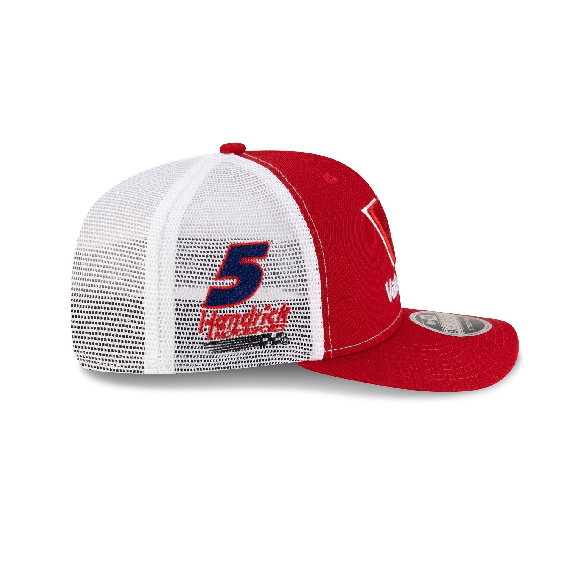 Hendrick Motorsports Kyle Larson Valvoline Partner 9SEVENTY Stretch-Snap Trucker Hat