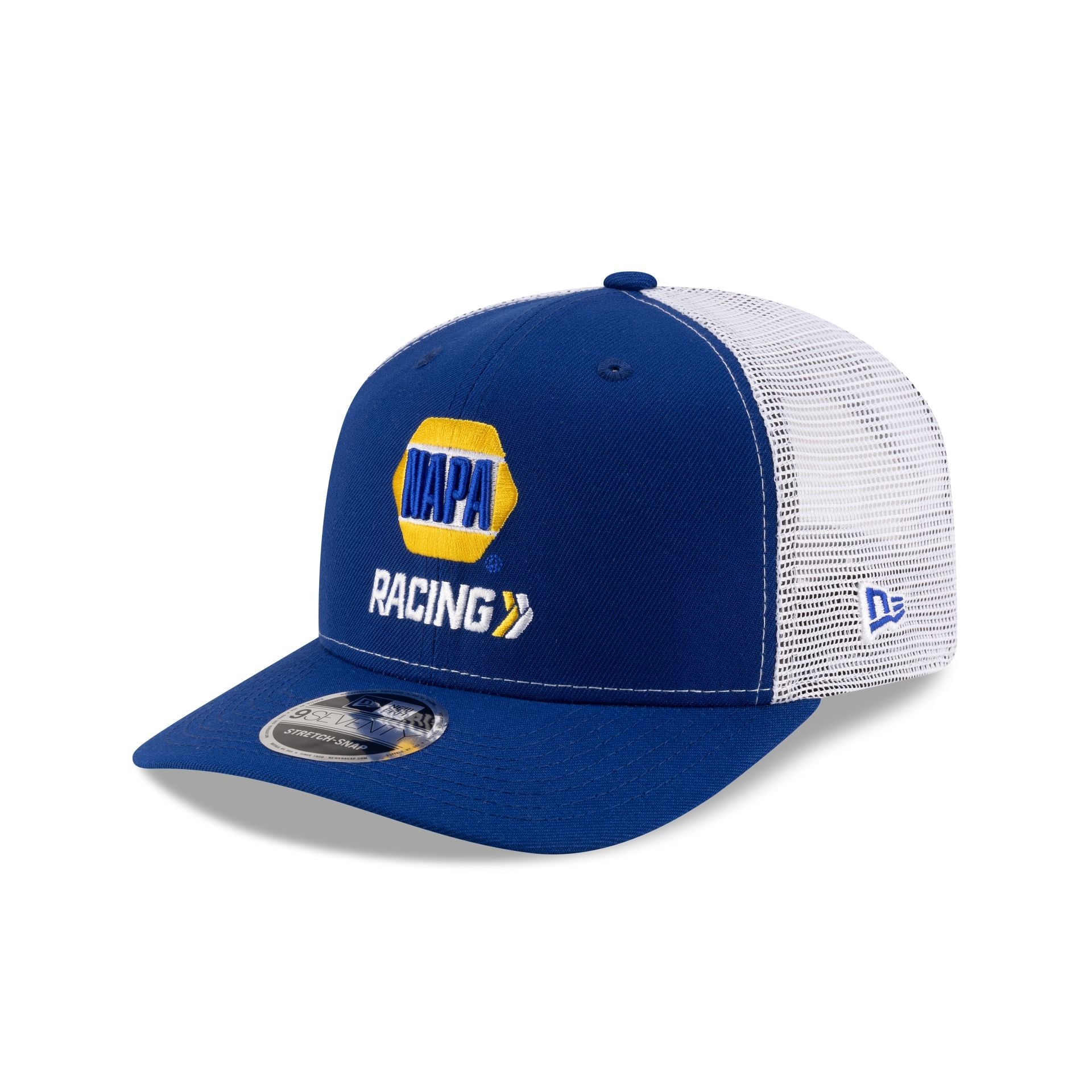 Hendrick Motorsports Chase Elliott NAPA Racing Partner 9SEVENTY Stretch-Snap Trucker Hat