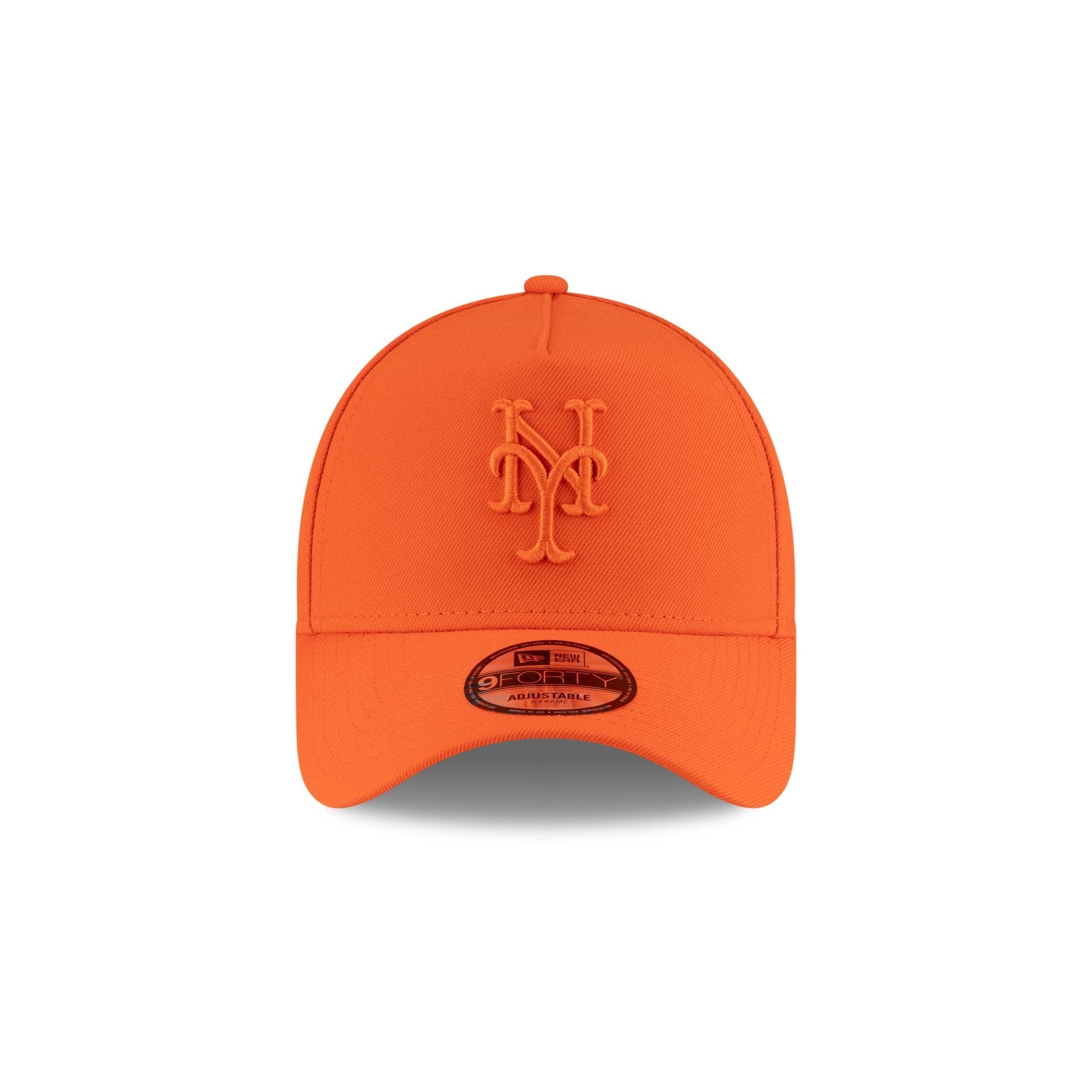 New York Mets Orange 9FORTY A-Frame Snapback Hat
