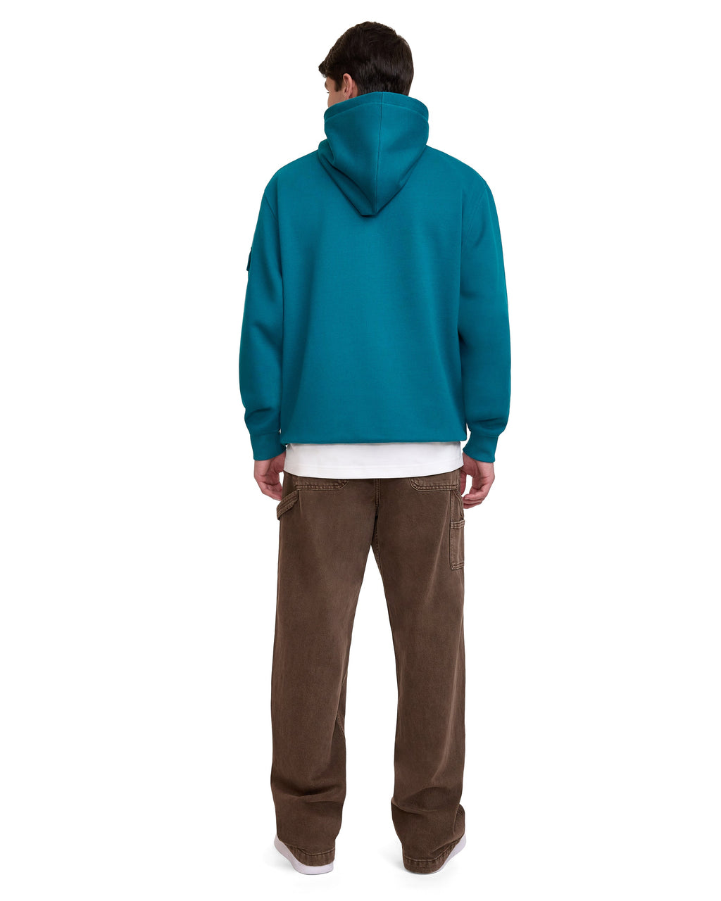 New Era Cap Blue Outdoor Hoodie