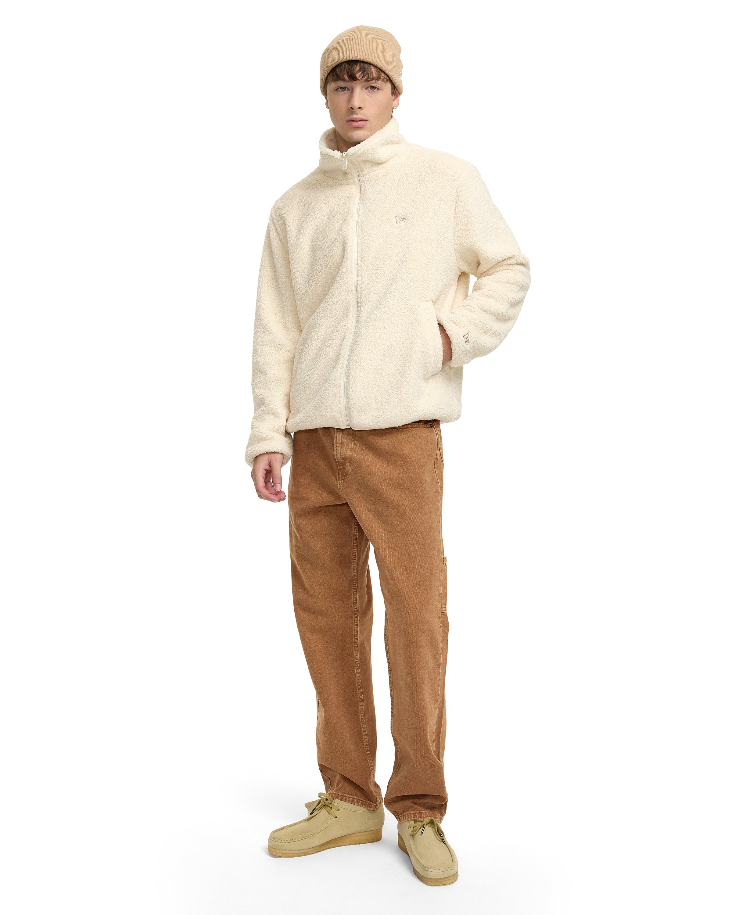 New Era Stone Sherpa Jacket